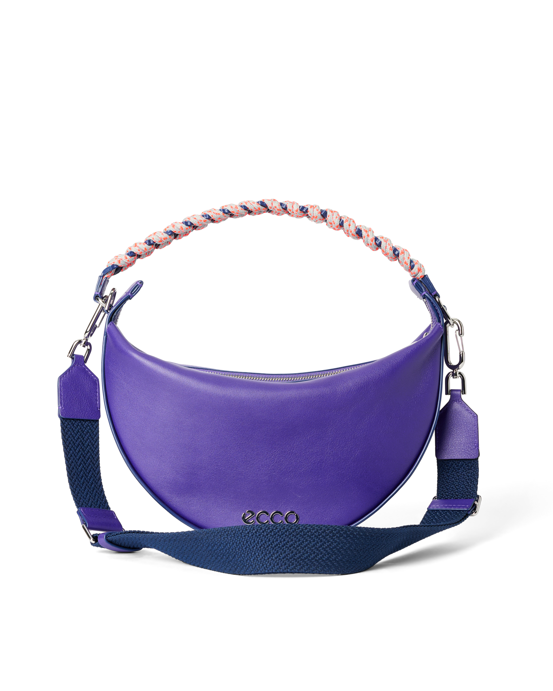 ECCO® Fortune Medium Soft Smooth Leather Crossbody Bag