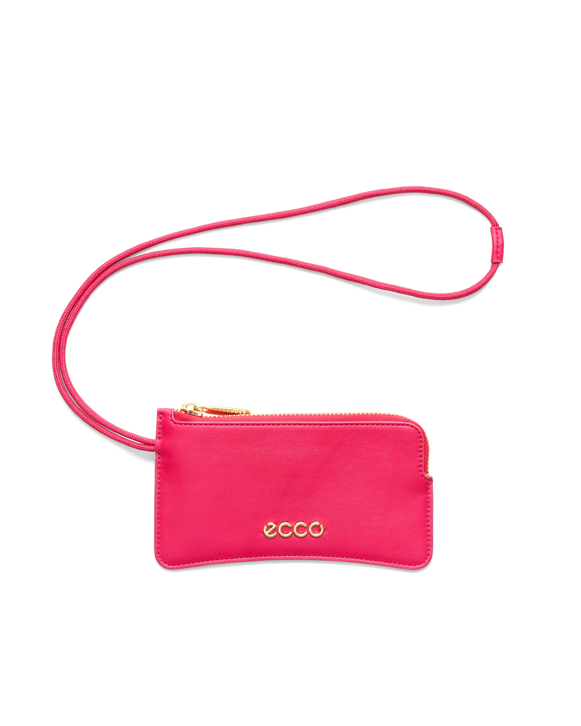 ECCO® Soft Small Pebbled Leather Wristlet