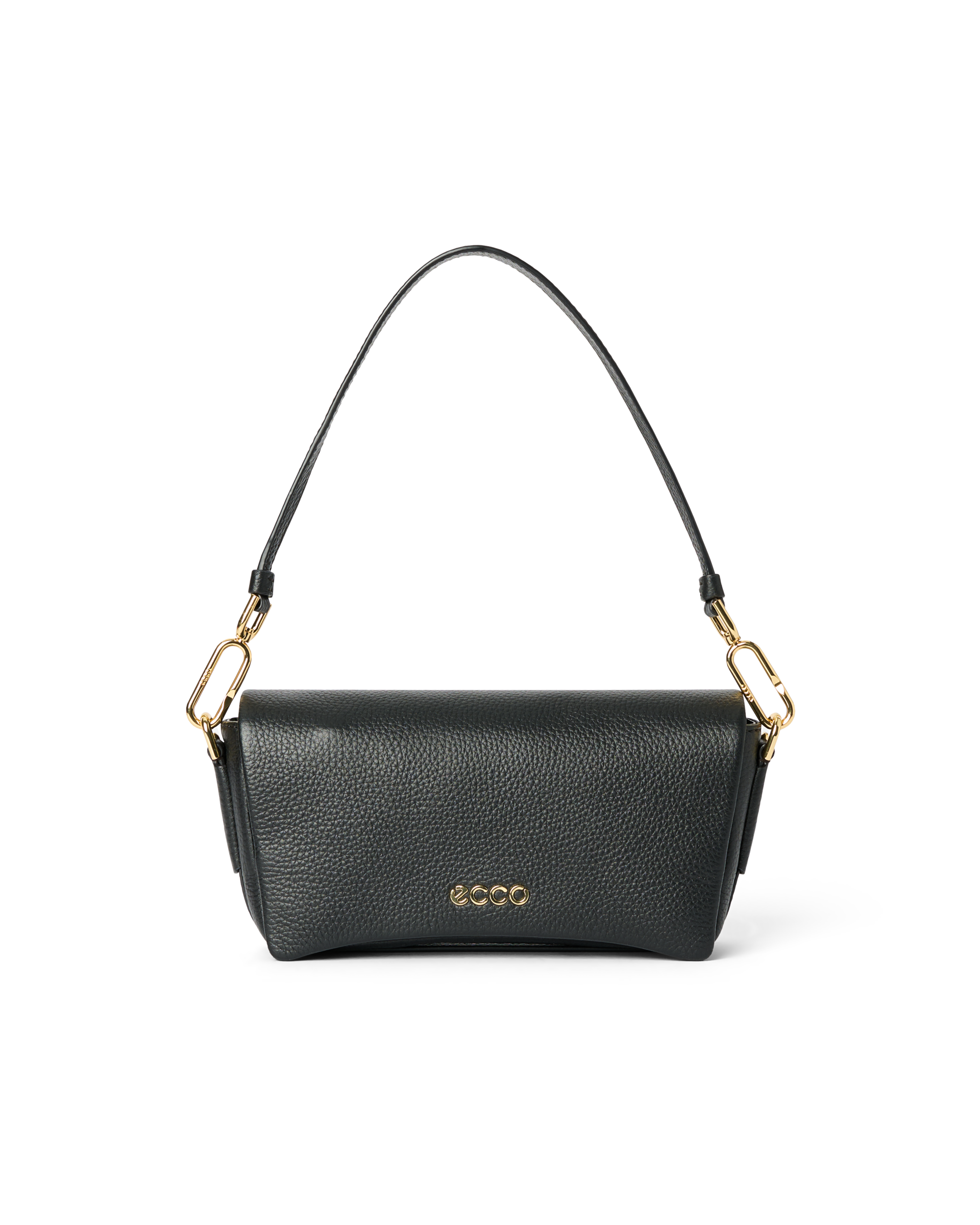 ECCO® Medium Soft Pebbled Pinch Leather Crossbody Bag