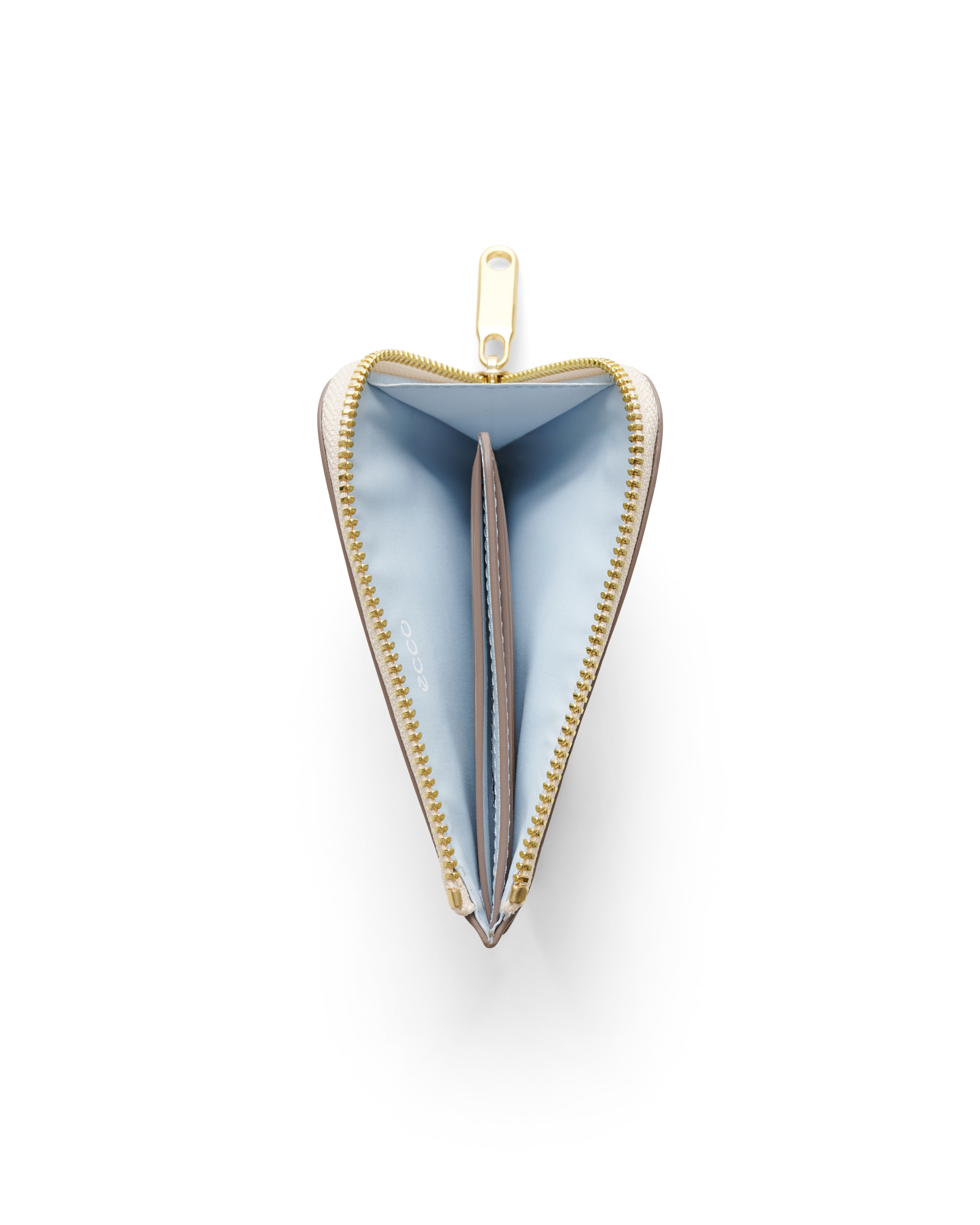 ECCO® Zipped Pebbled Leather Card Case