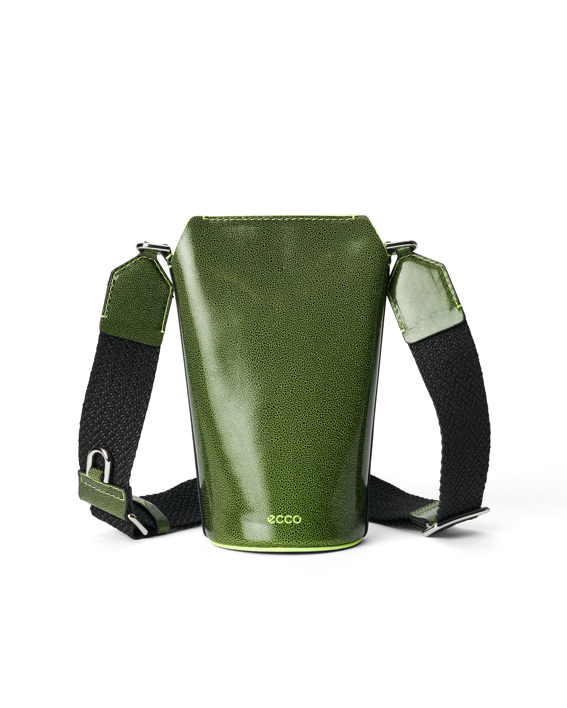 ECCO® Pot Cracked Leather Crossbody Bag