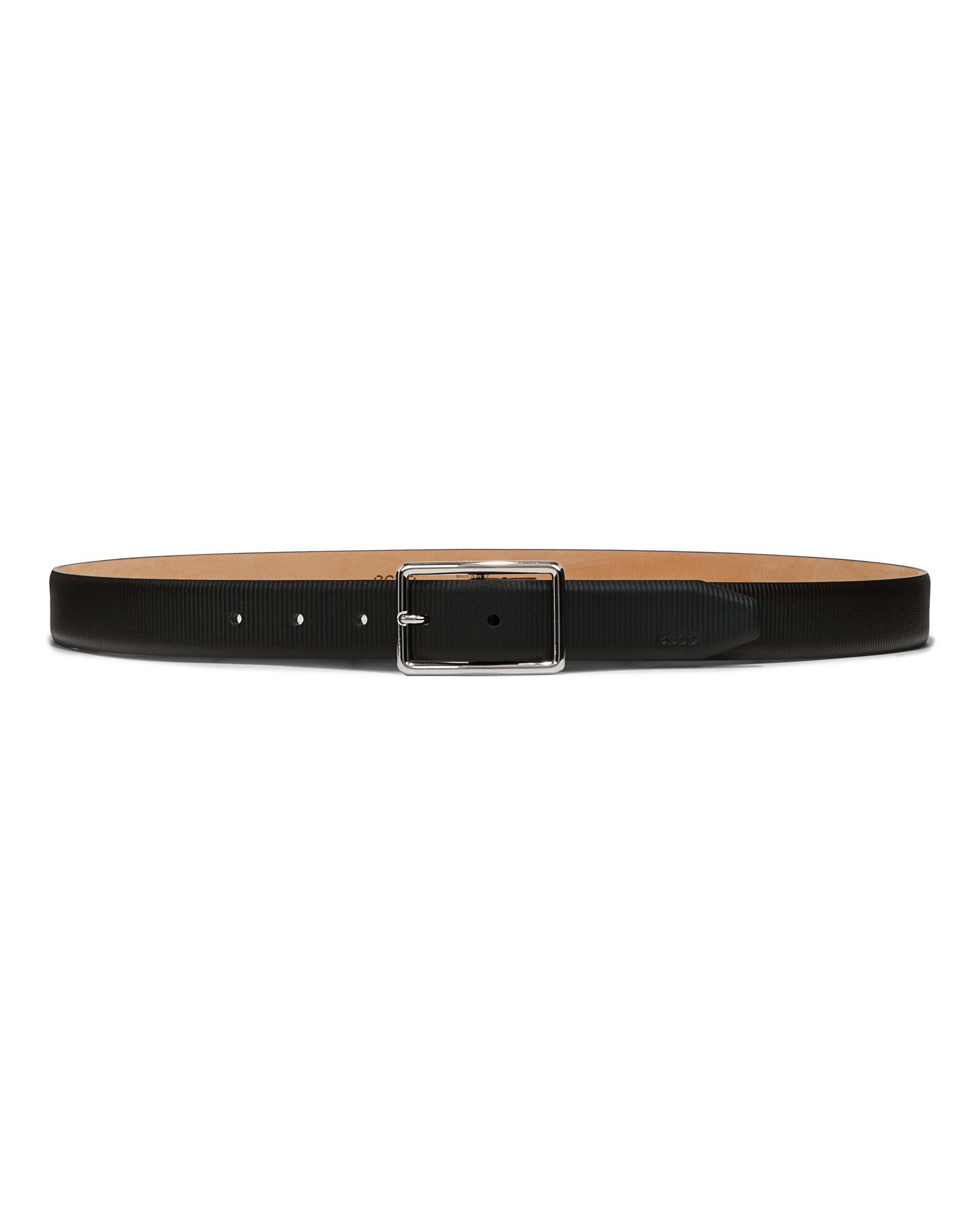 Men's ECCO® Italian Leather Textured Belt