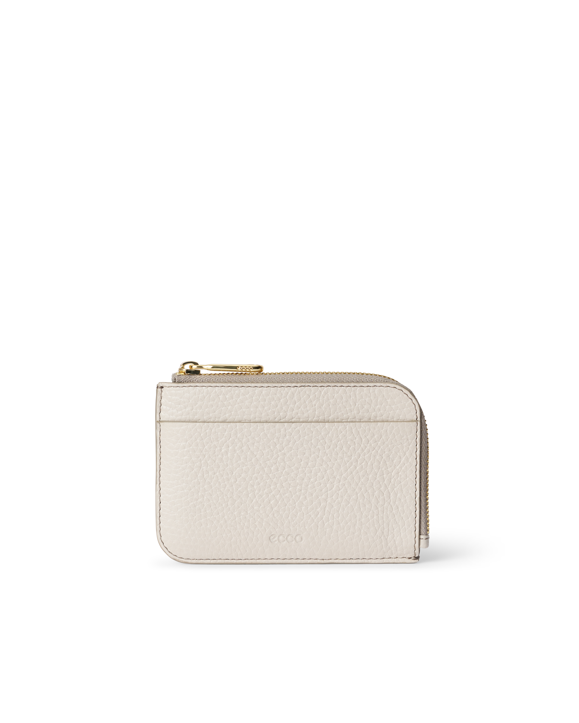 ECCO® Zipped Pebbled Leather Card Case