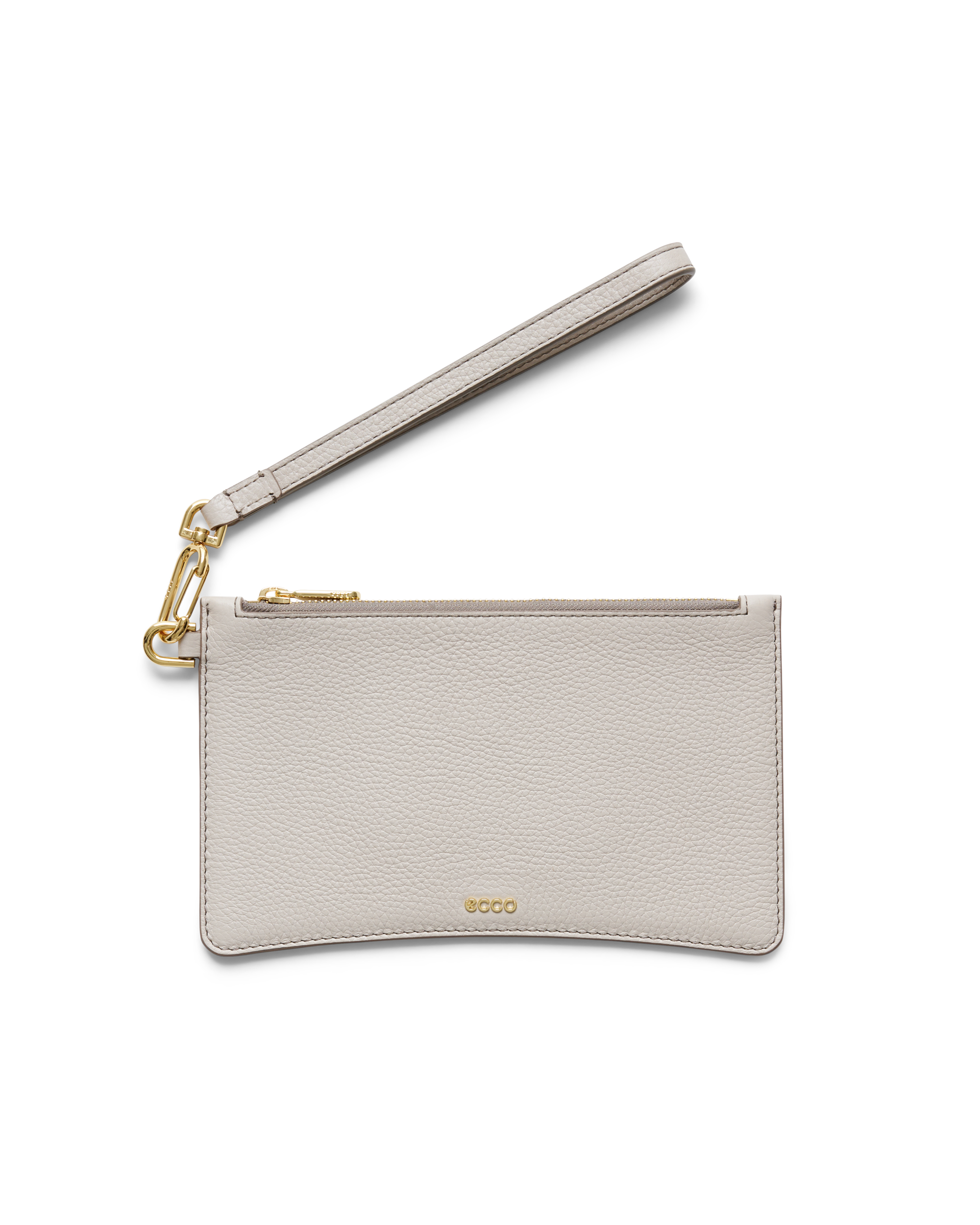 ECCO® Wristlet Pebbled Leather Clutch Bag