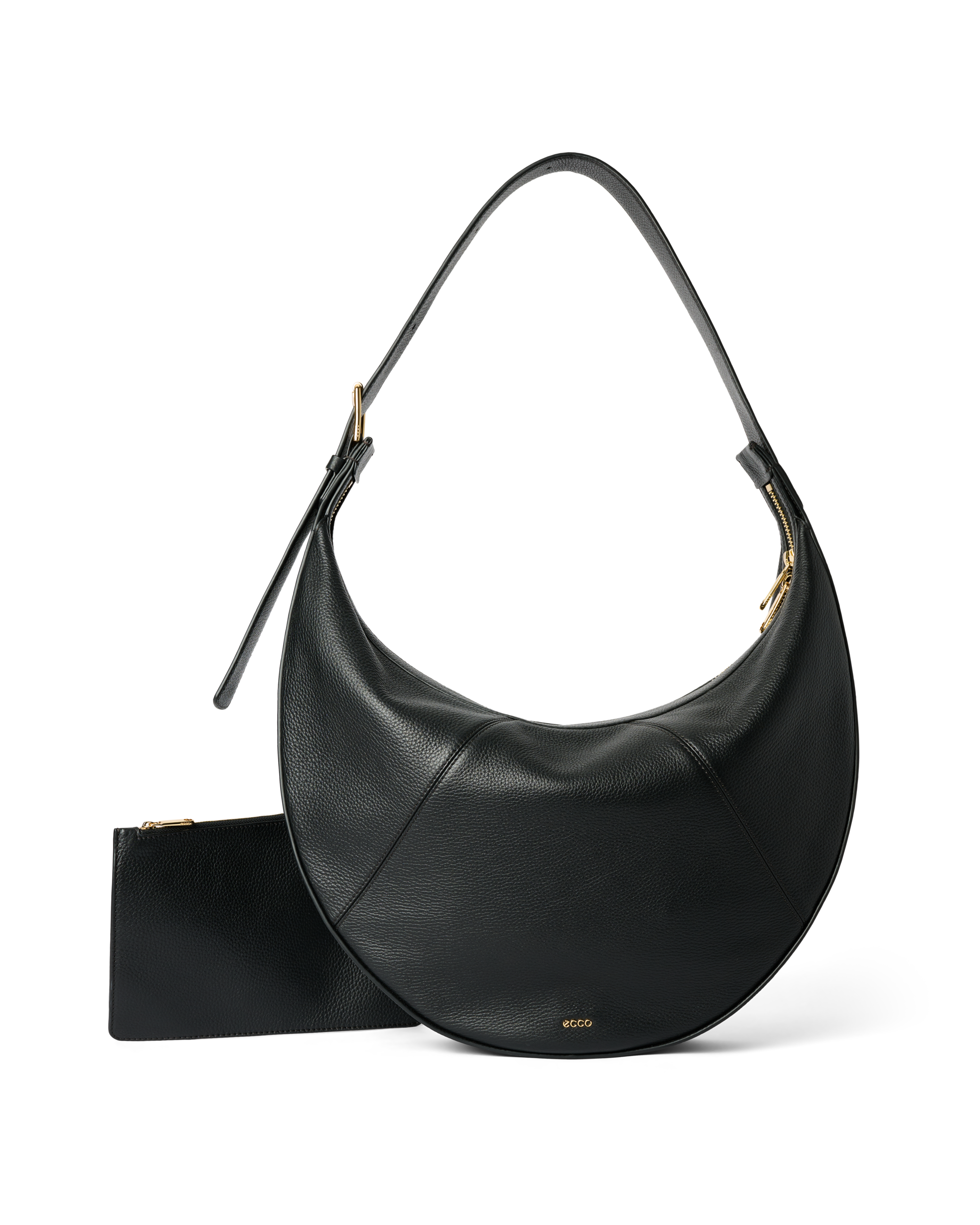 ECCO® Fortune Pebbled Leather Crossbody Bag