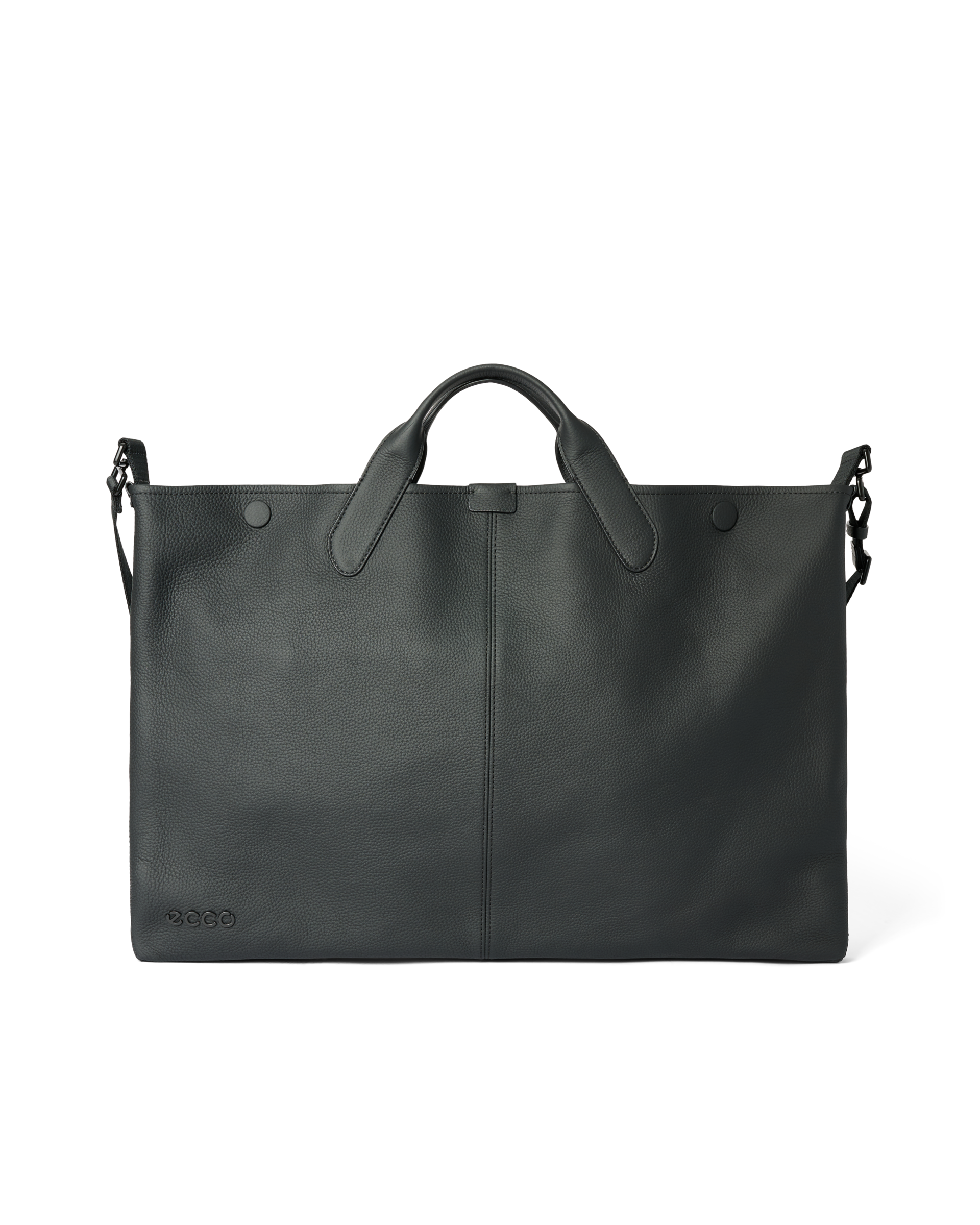 ECCO® Soft East-West Leather Tote Bag