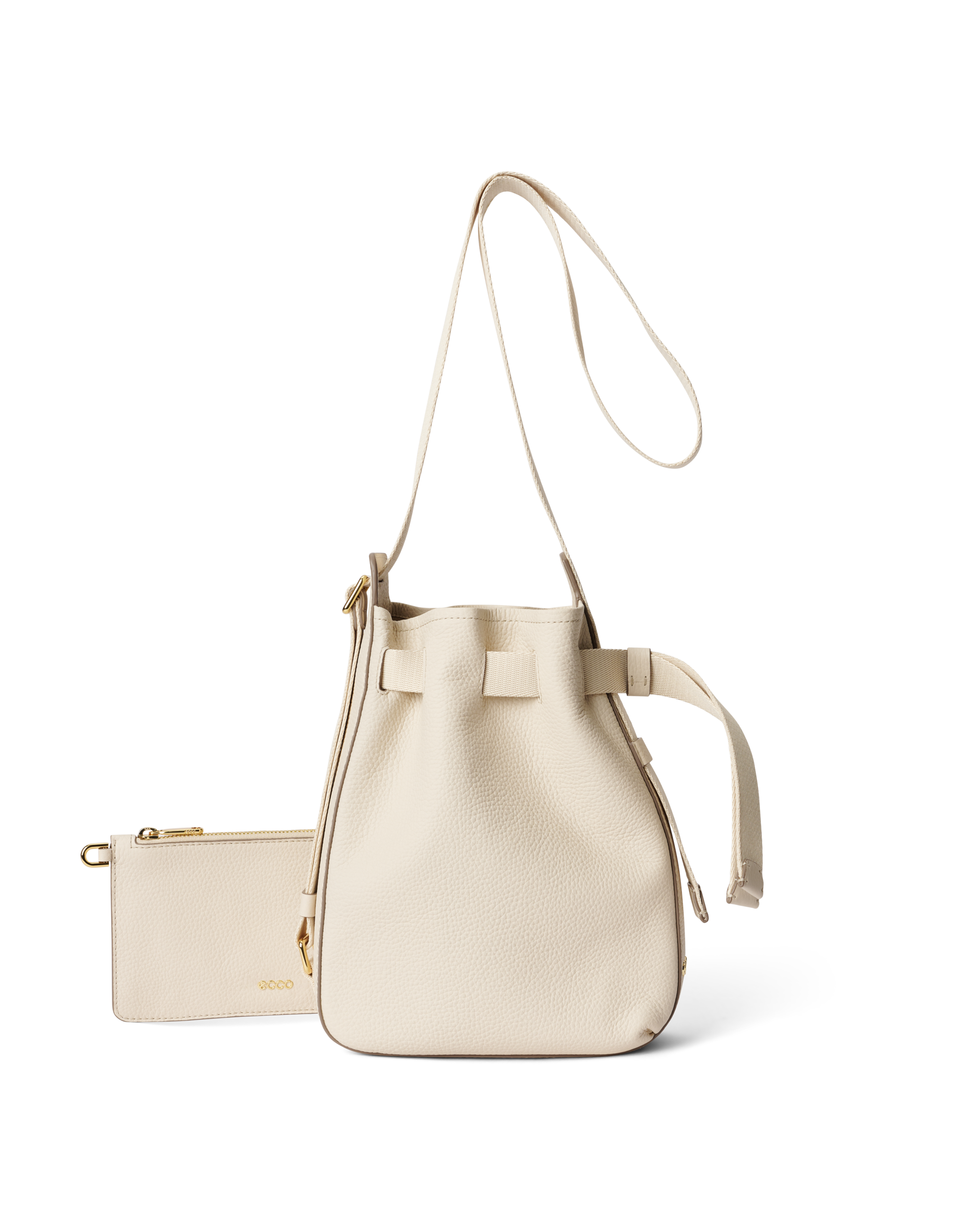 ECCO® Sail Small Leather Hobo Bag