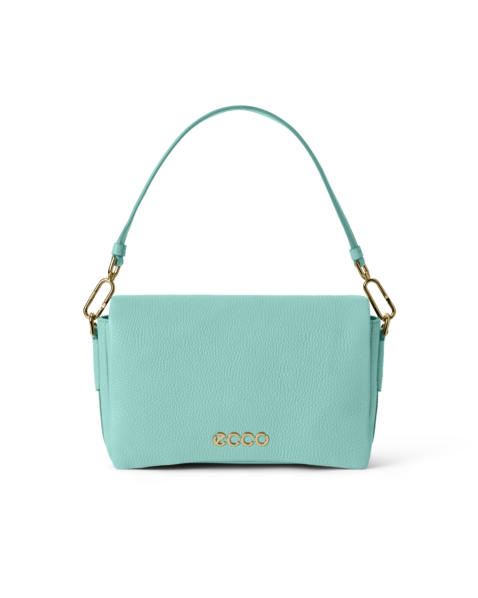 ECCO® Large Soft Pebbled Pinch Leather Crossbody Bag