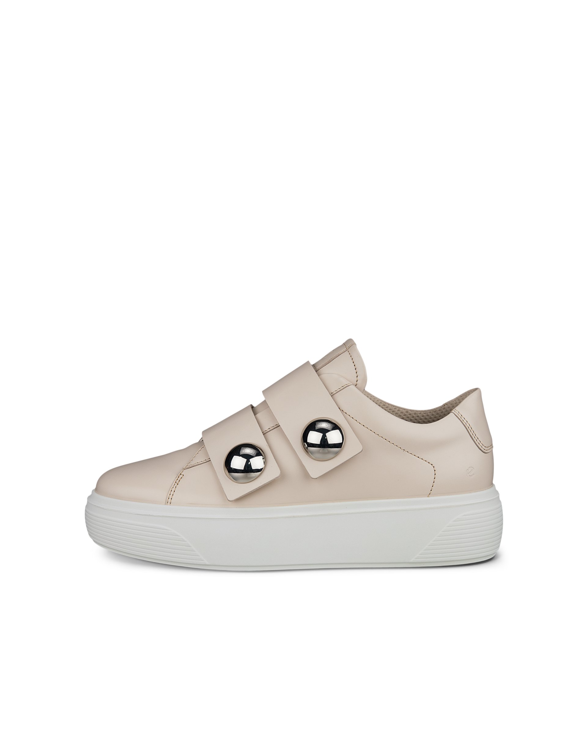 ECCO WOMEN'S STREET PLATFORM TWO-STRAP ORNAMENT SNEAKER