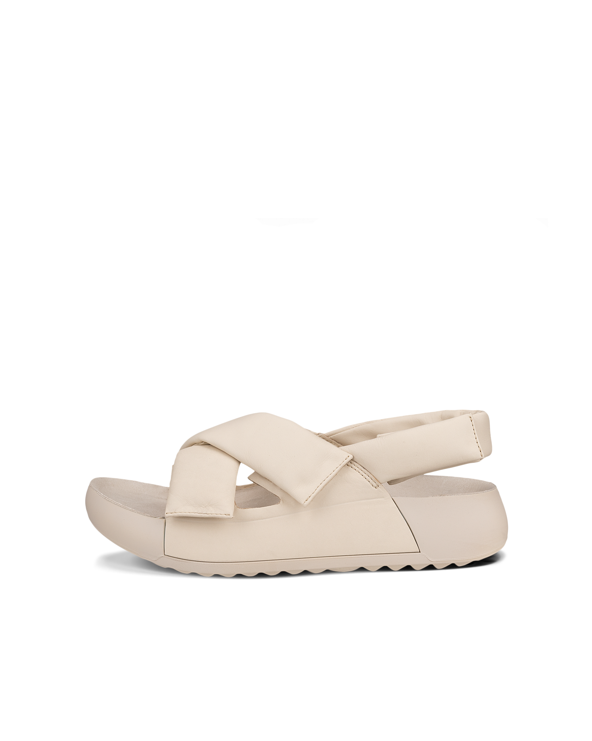 ECCO WOMEN'S COZMO PLATFORM CROSS-STRAP SANDAL