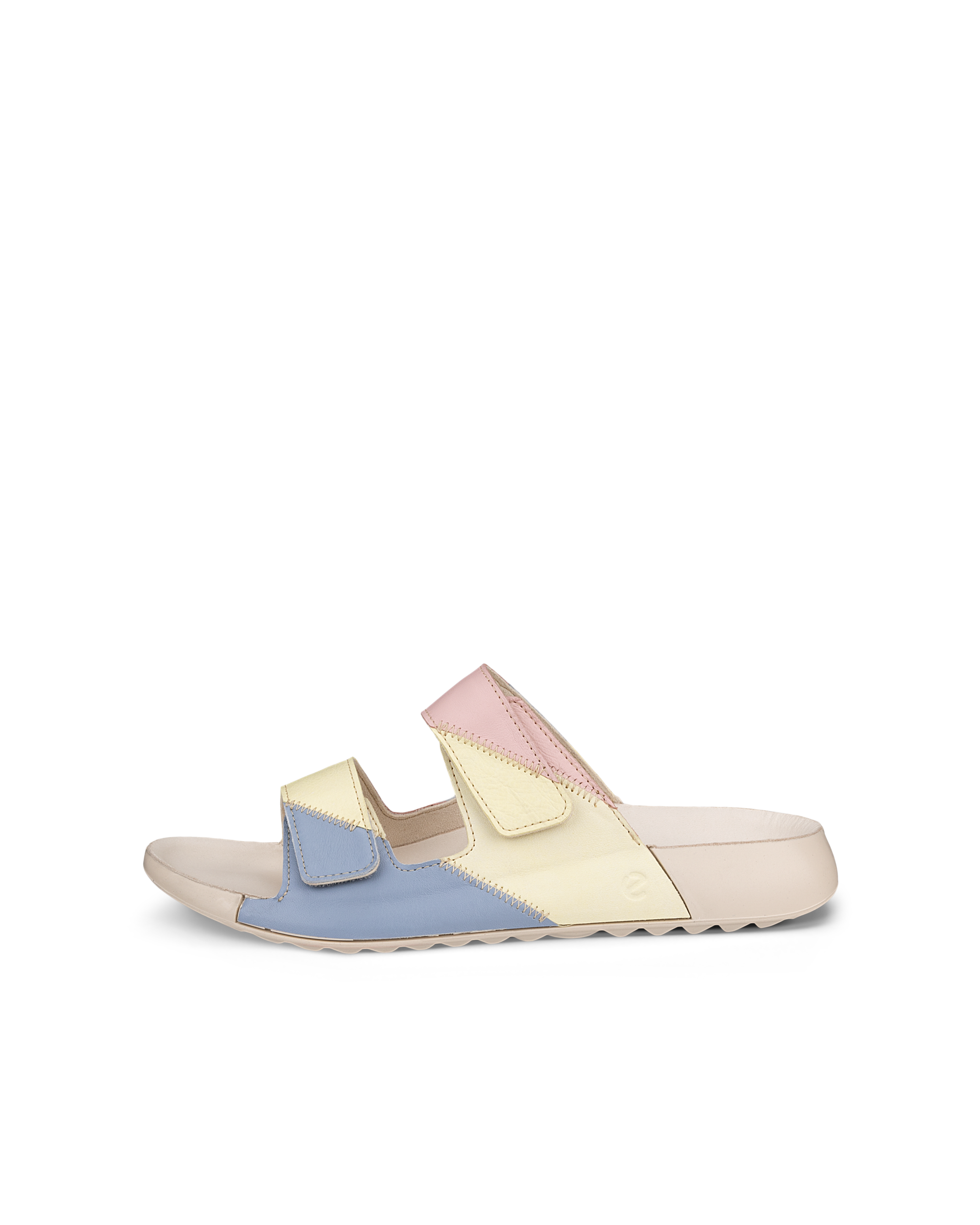 ECCO WOMEN'S COZMO PATCHWORK PATTERN SANDAL