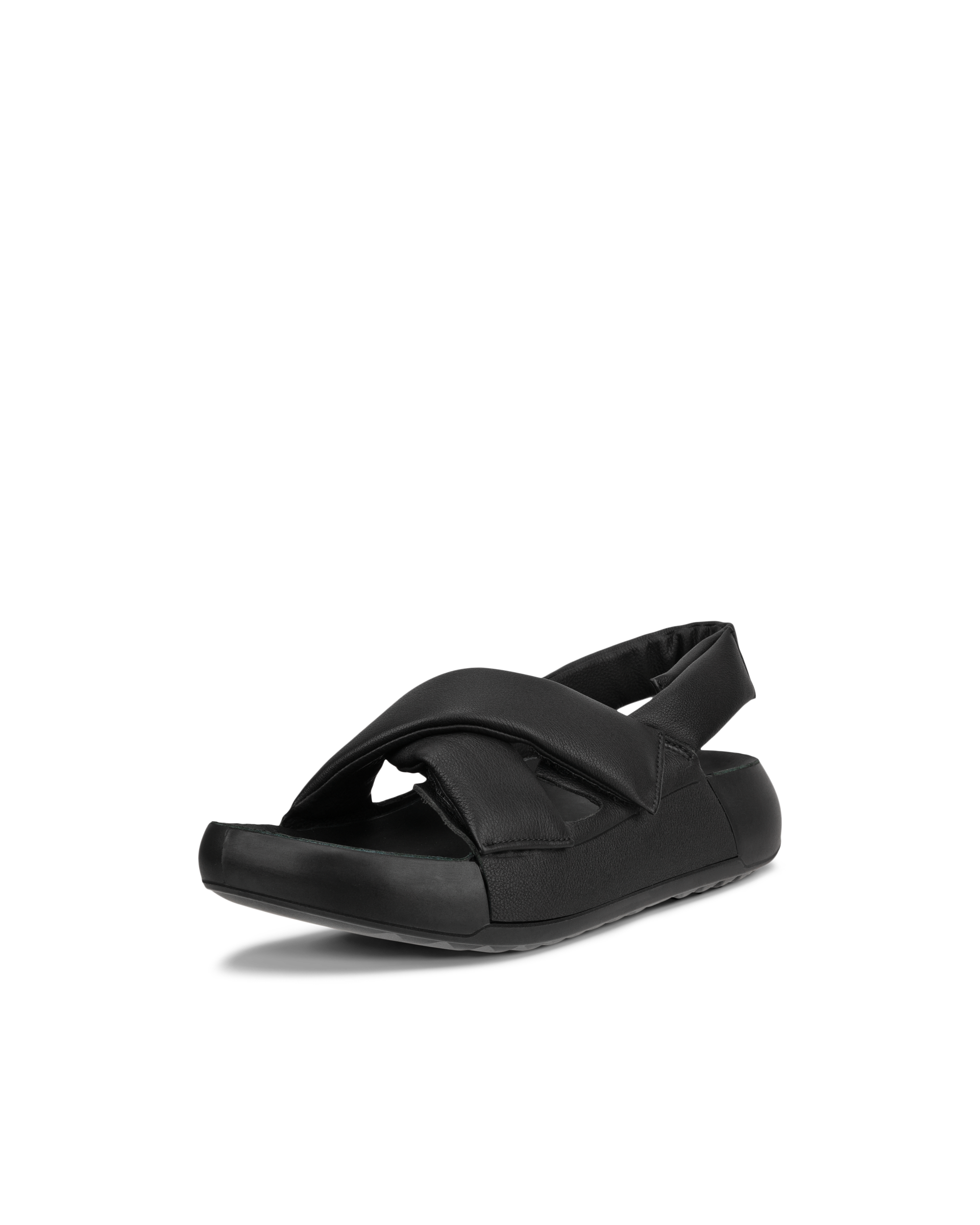 ECCO WOMEN'S COZMO PLATFORM CROSS-STRAP SANDAL