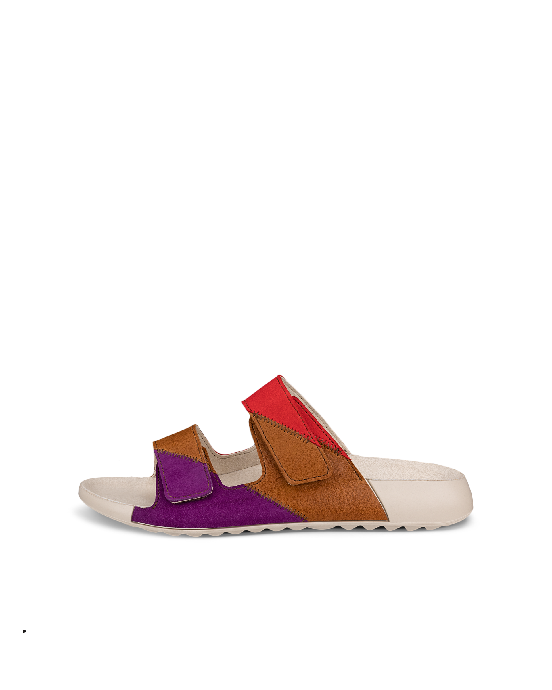 ECCO WOMEN'S COZMO PATCHWORK PATTERN SANDAL