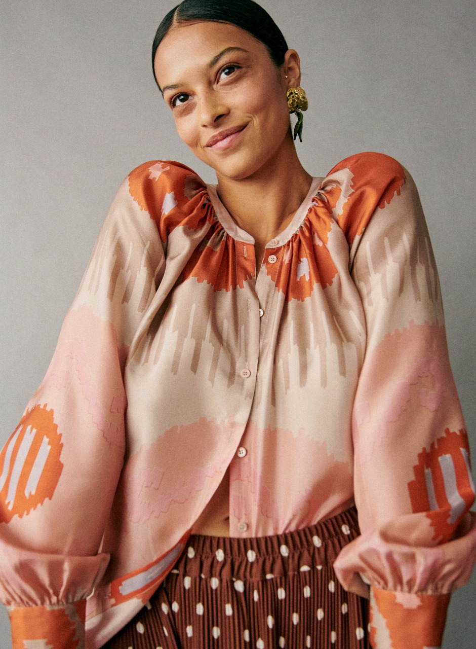 Lealys Shirt Pink Sand