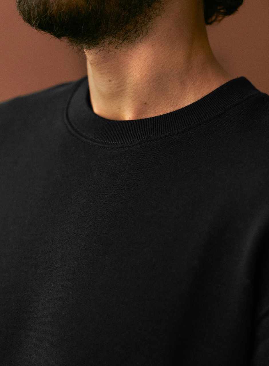 Boxy Sweatshirt Black