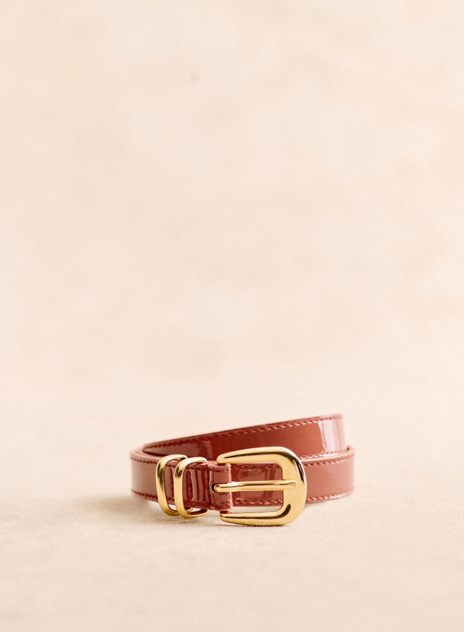 Livie Belt Polished Blush