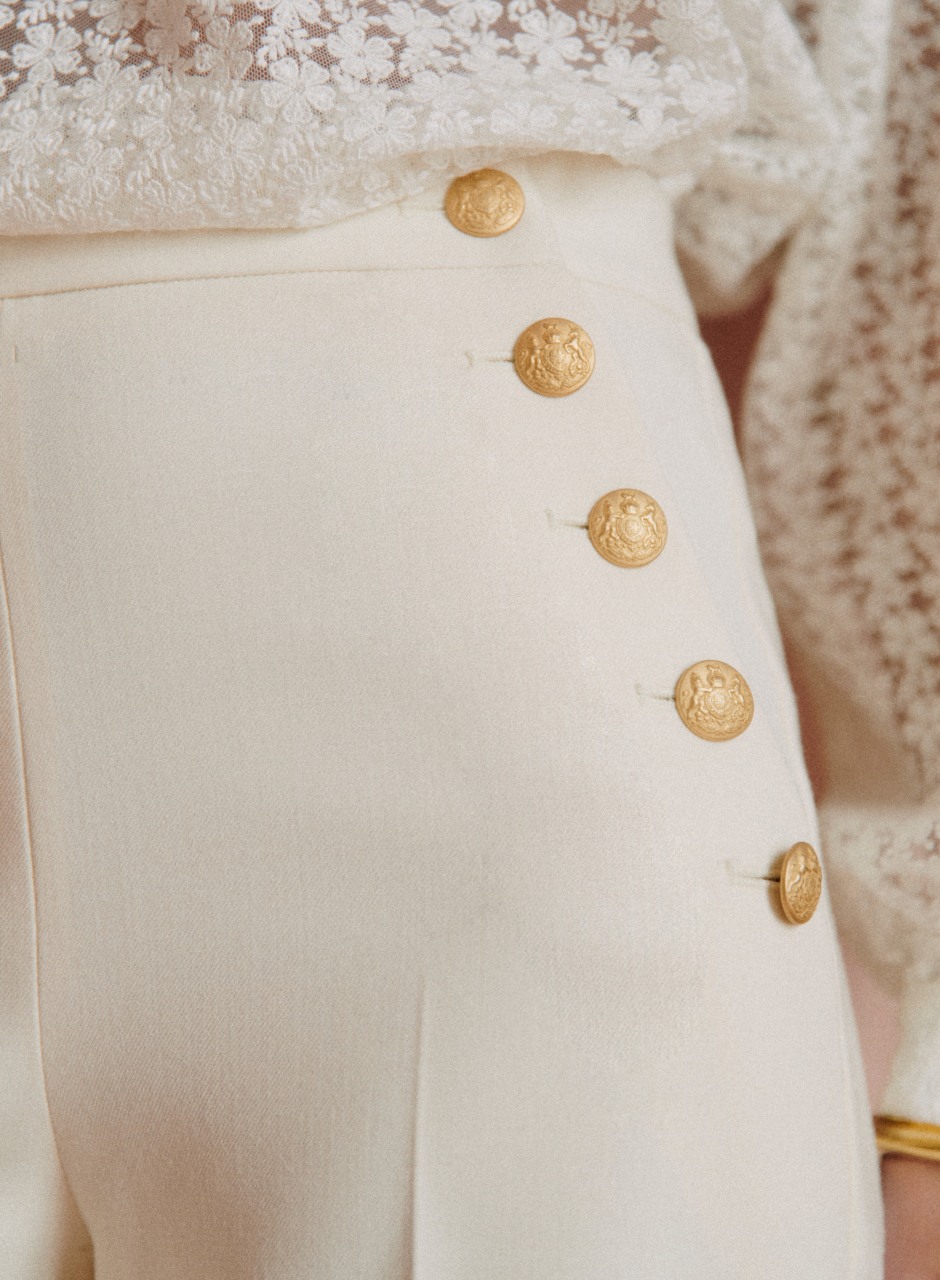 Marino Trousers Ecru