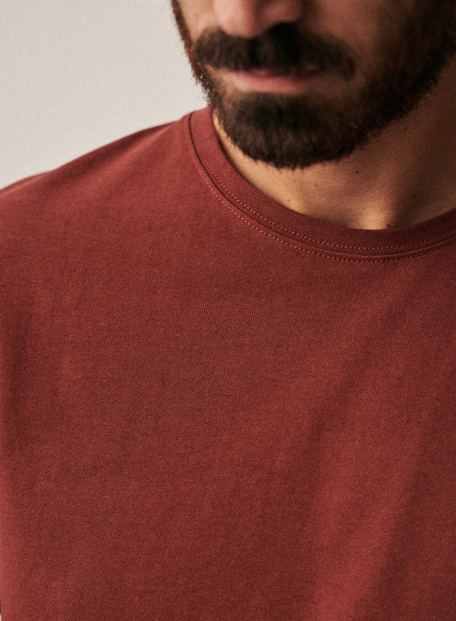 Kenneth T-shirt Rust