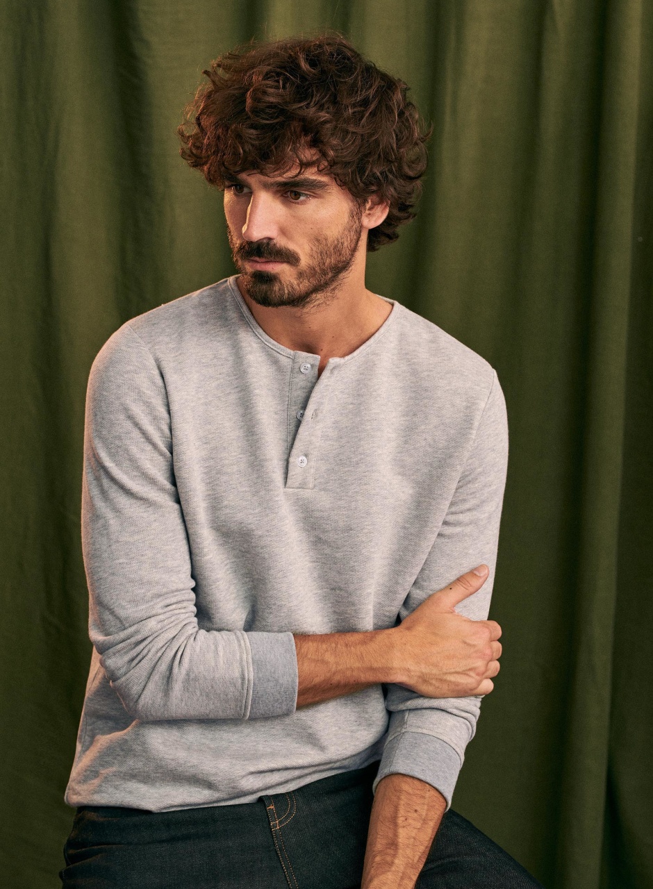 Spike Henley Grey