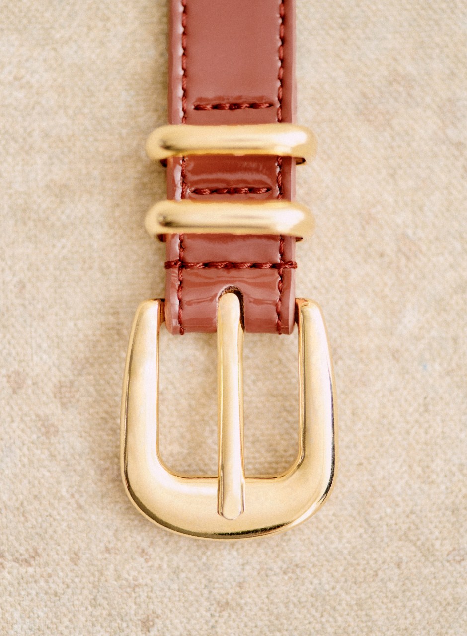 Livie Belt Polished Blush