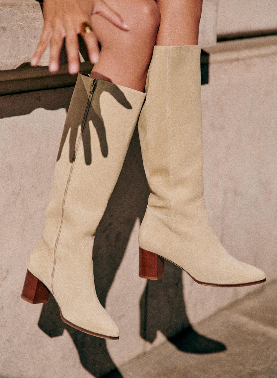 Ad��le Boots Stone