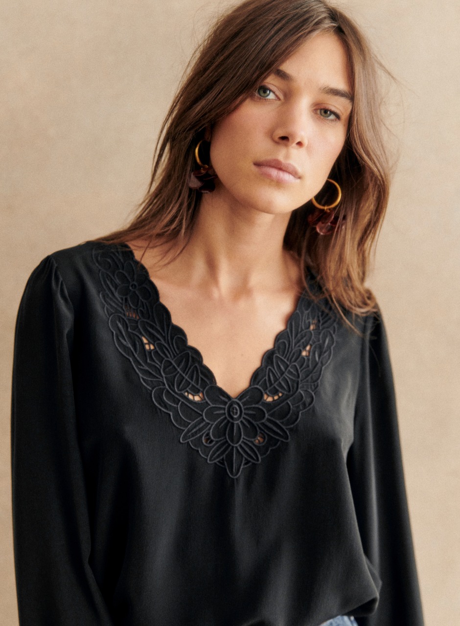 Juliette Blouse Black