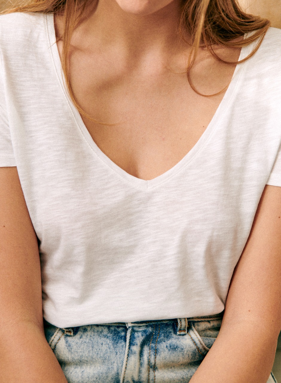 Malcolm T-Shirt Ecru