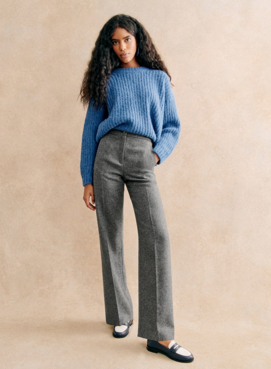 Martin Trousers Mottled Grey