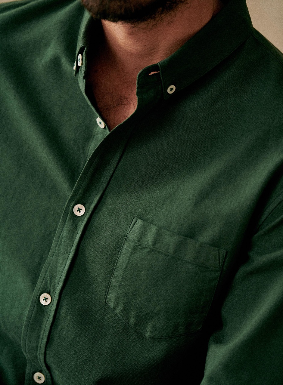 Oxford Charlie Shirt Green