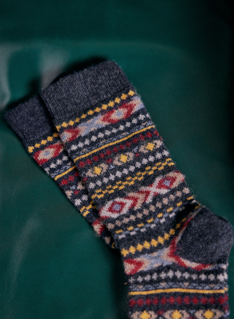 Hensen Socks Navy / Multicolor