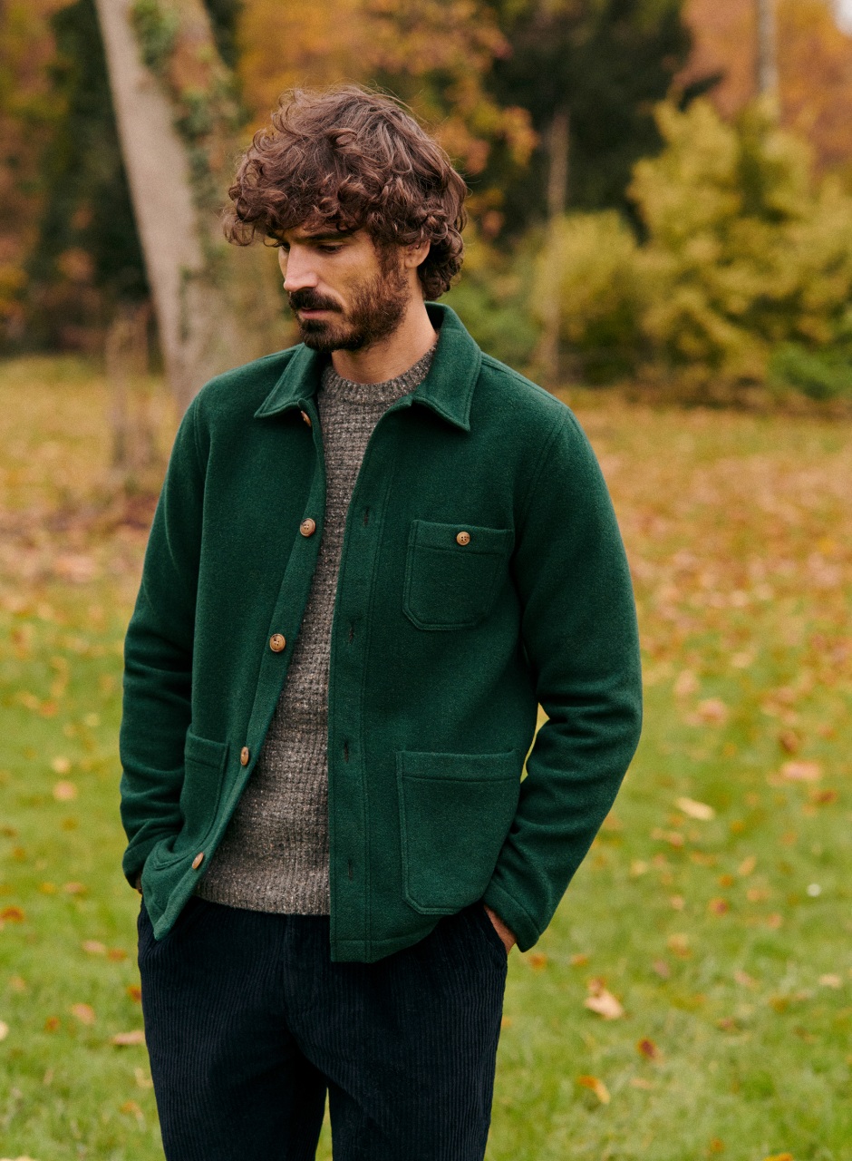 Brien Jacket Heather Green