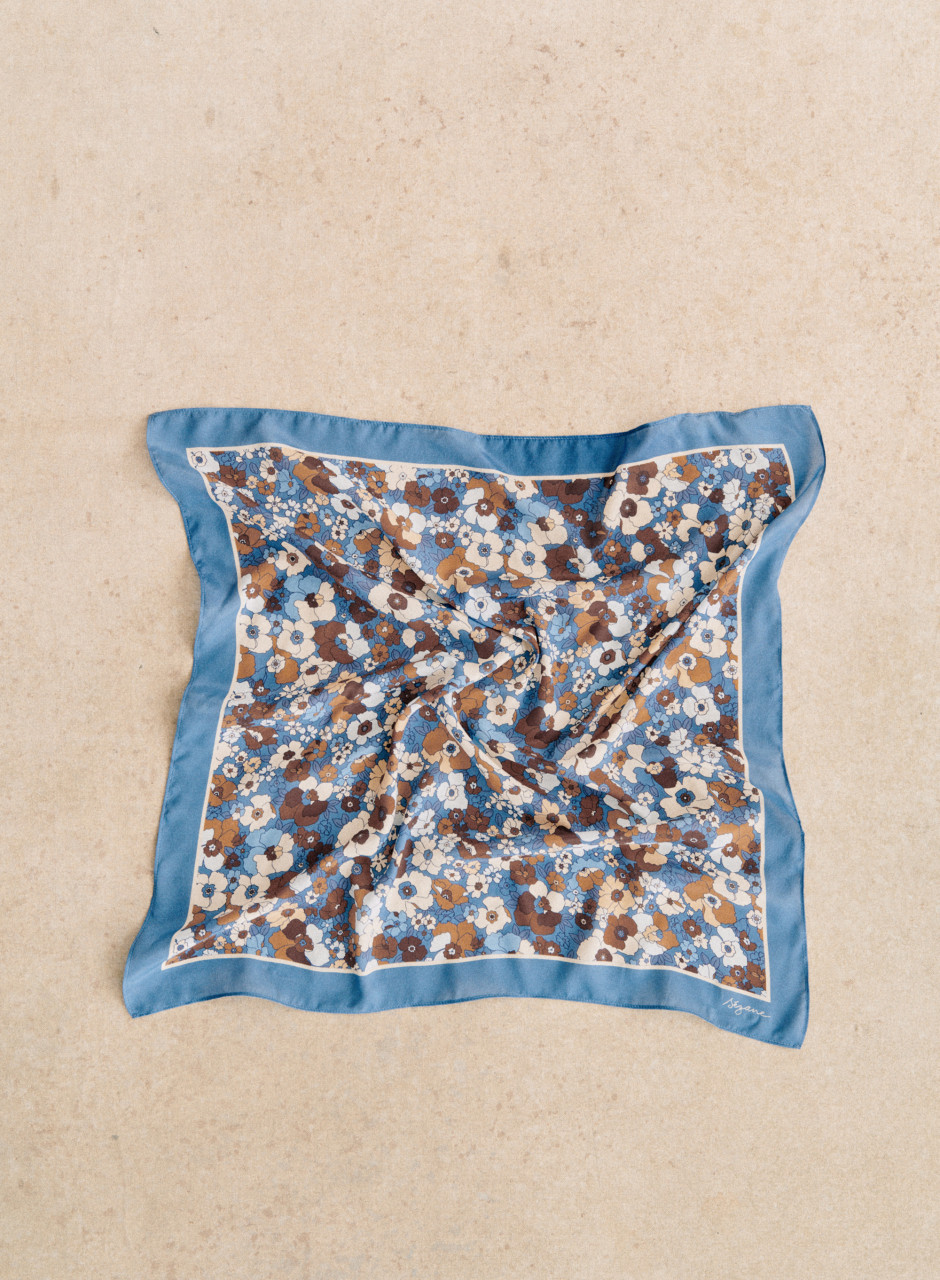 Cleopatra Scarf Pastel Blossom Print