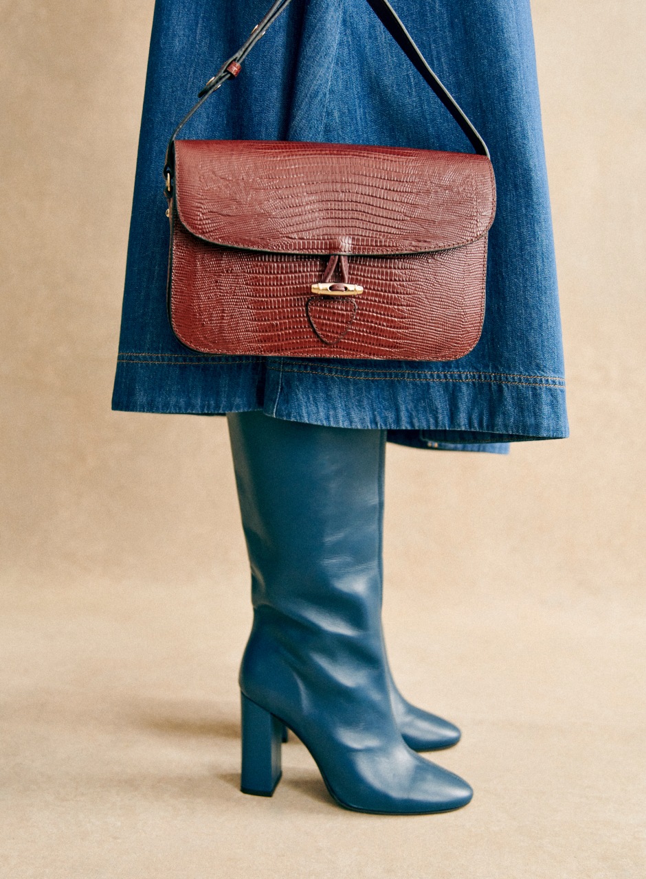 Milo Bag Embossed Brown