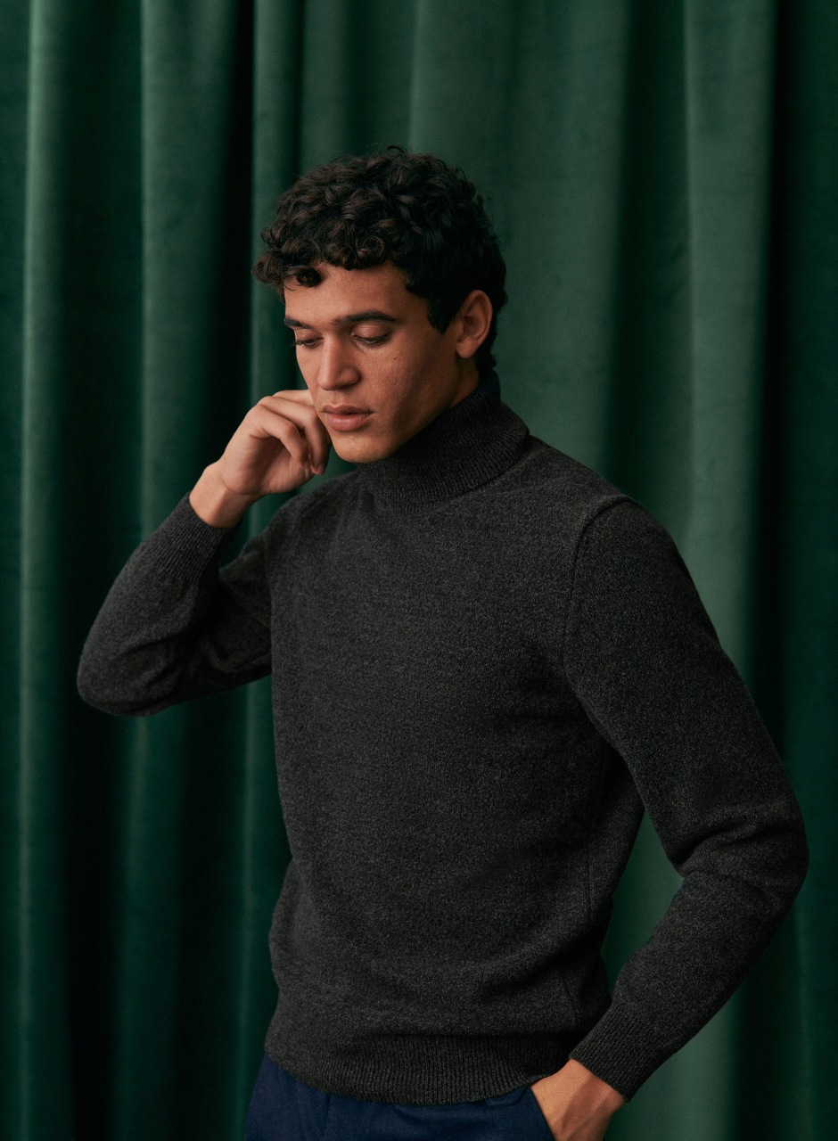 Kyle Sweater Charcoal Grey