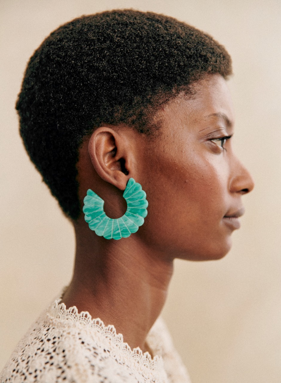 Sandy Earrings Lagoon