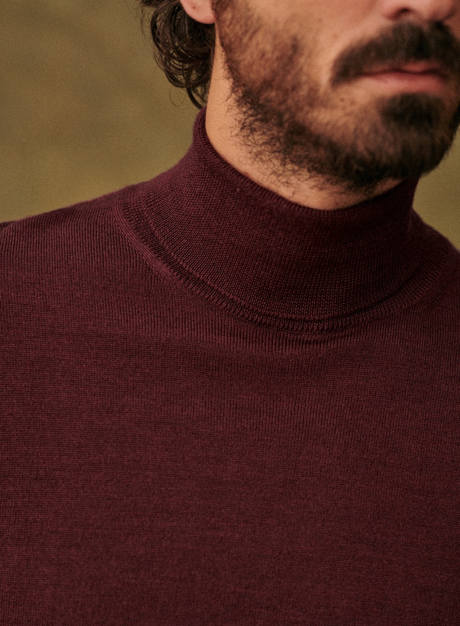 Tadd Sweater Burgundy