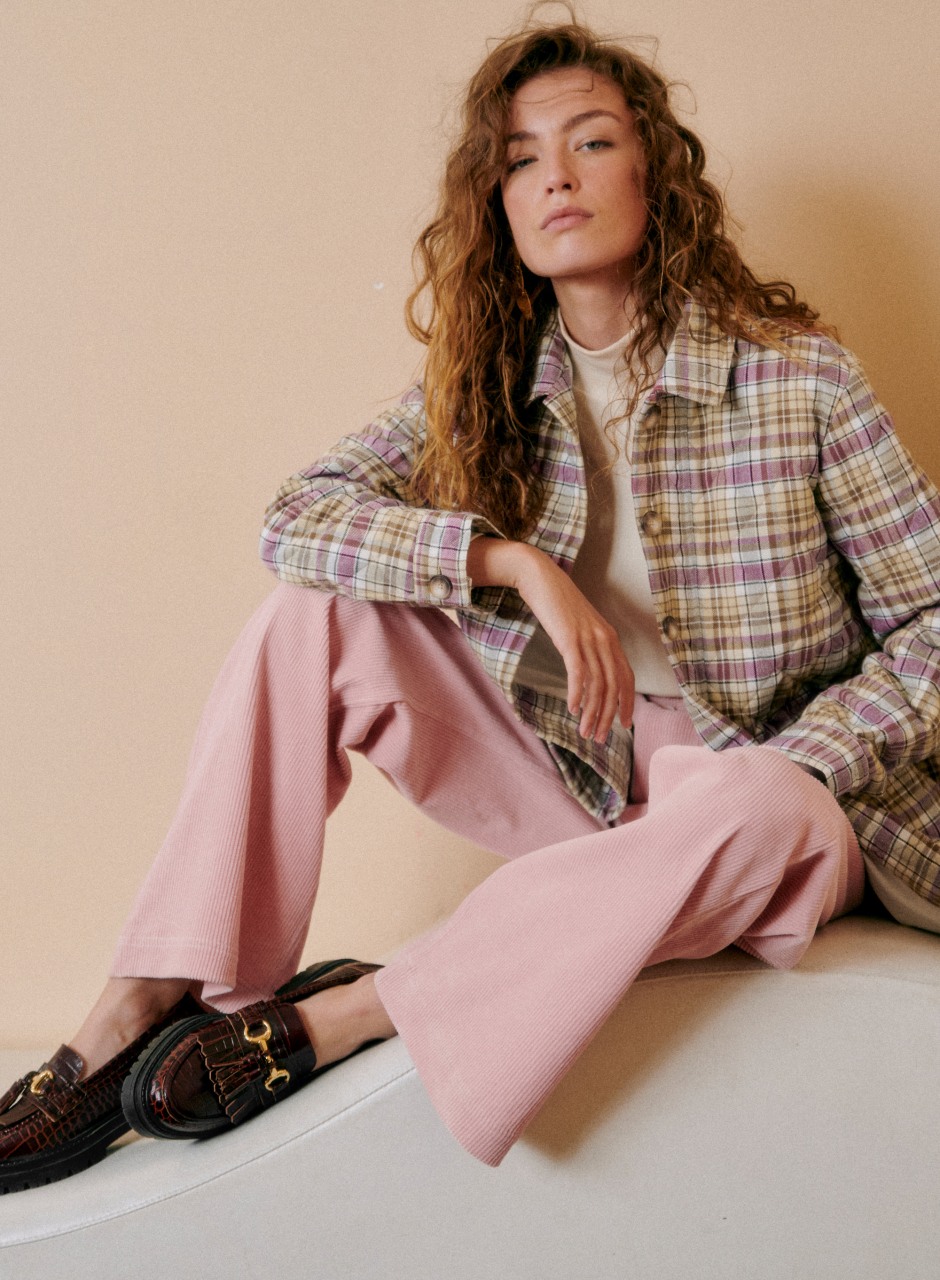 Will Jacket Violet Check