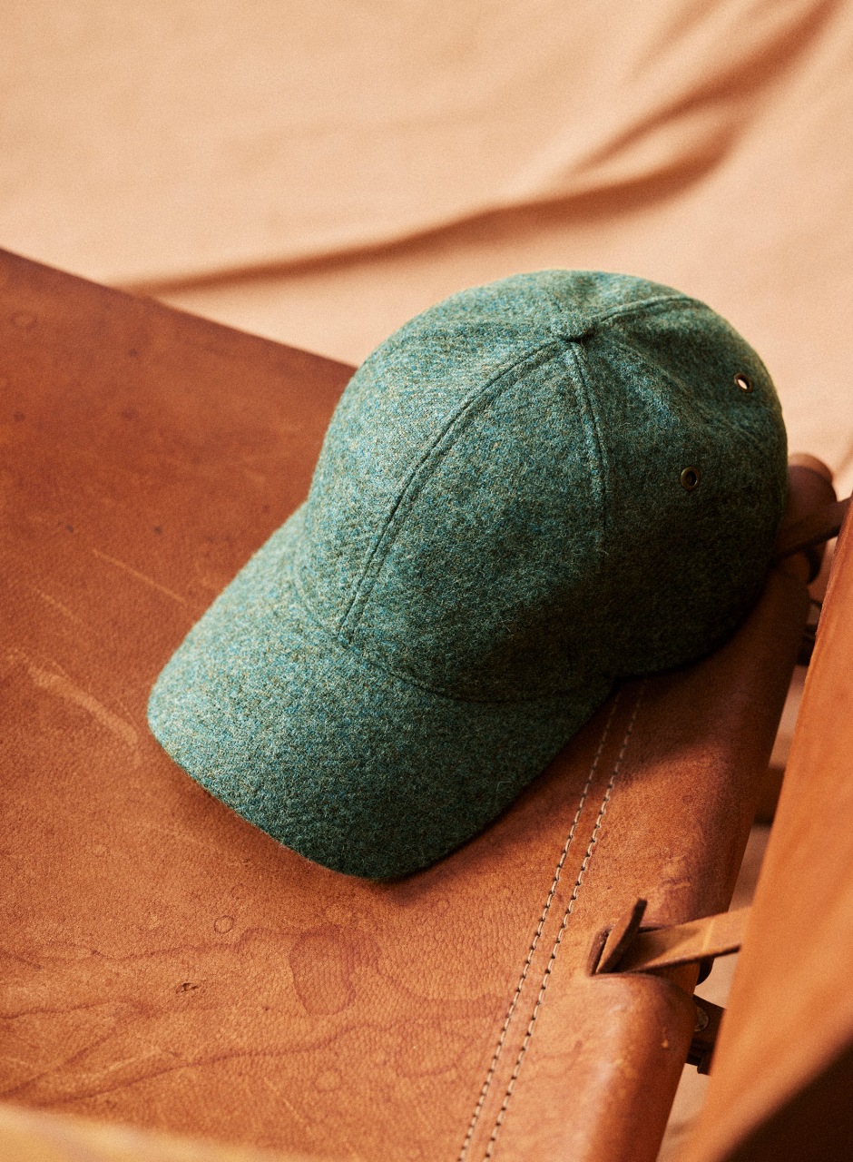 Chase Tweed Cap Green