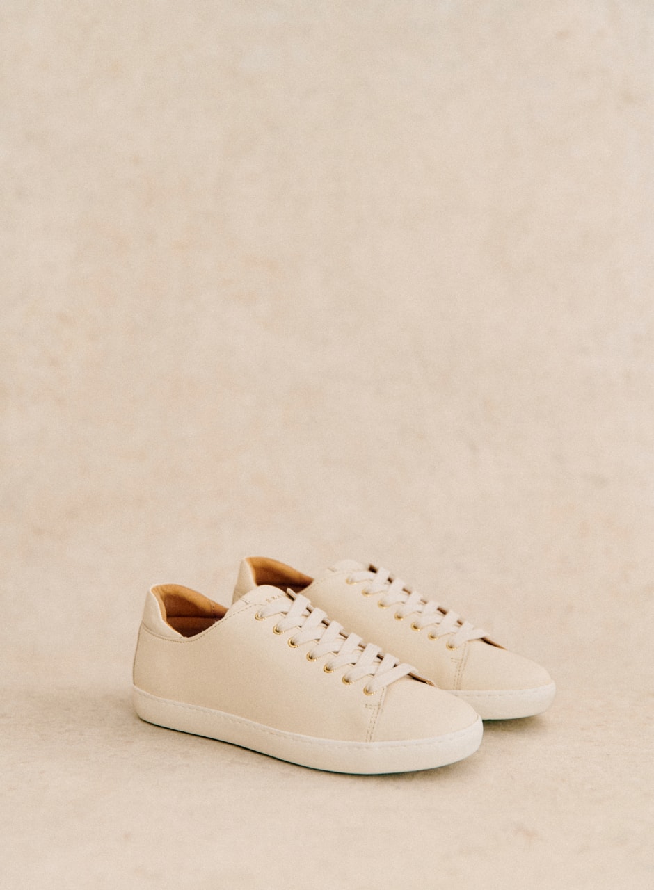 Jack Trainers Smooth Ecru