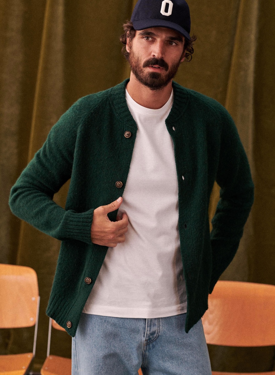Trudel Cardigan Green