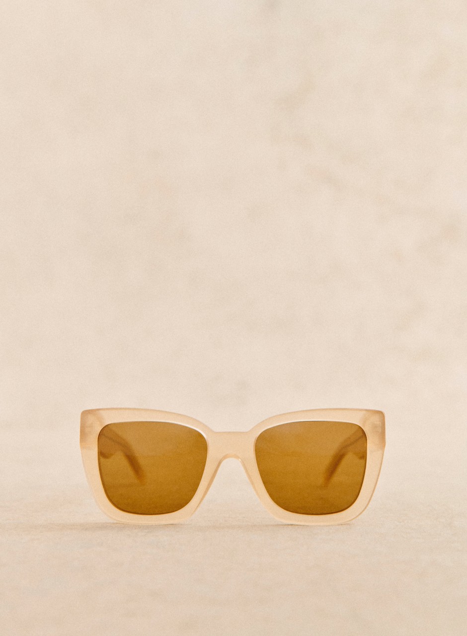 Mila Sunglasses Milky beige