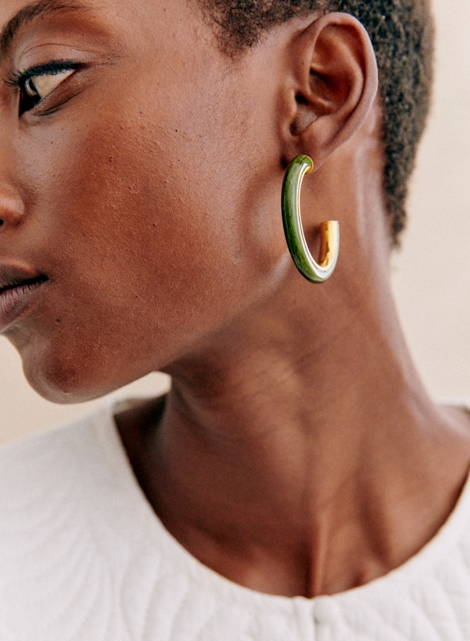 Cameron Hoops Olive Green