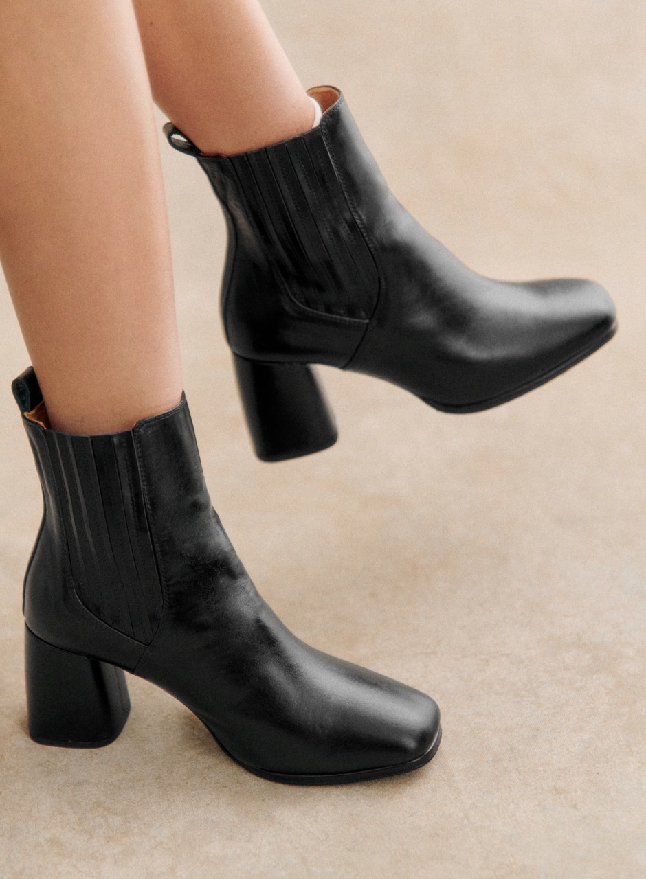 Dorie Boots Smooth Black