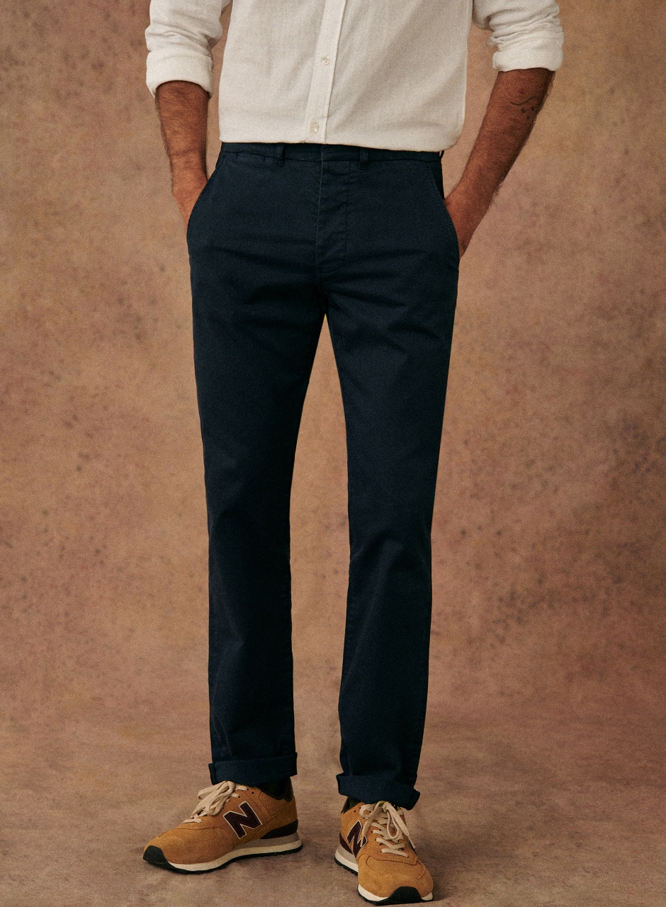 Tom Chinos Navy Blue