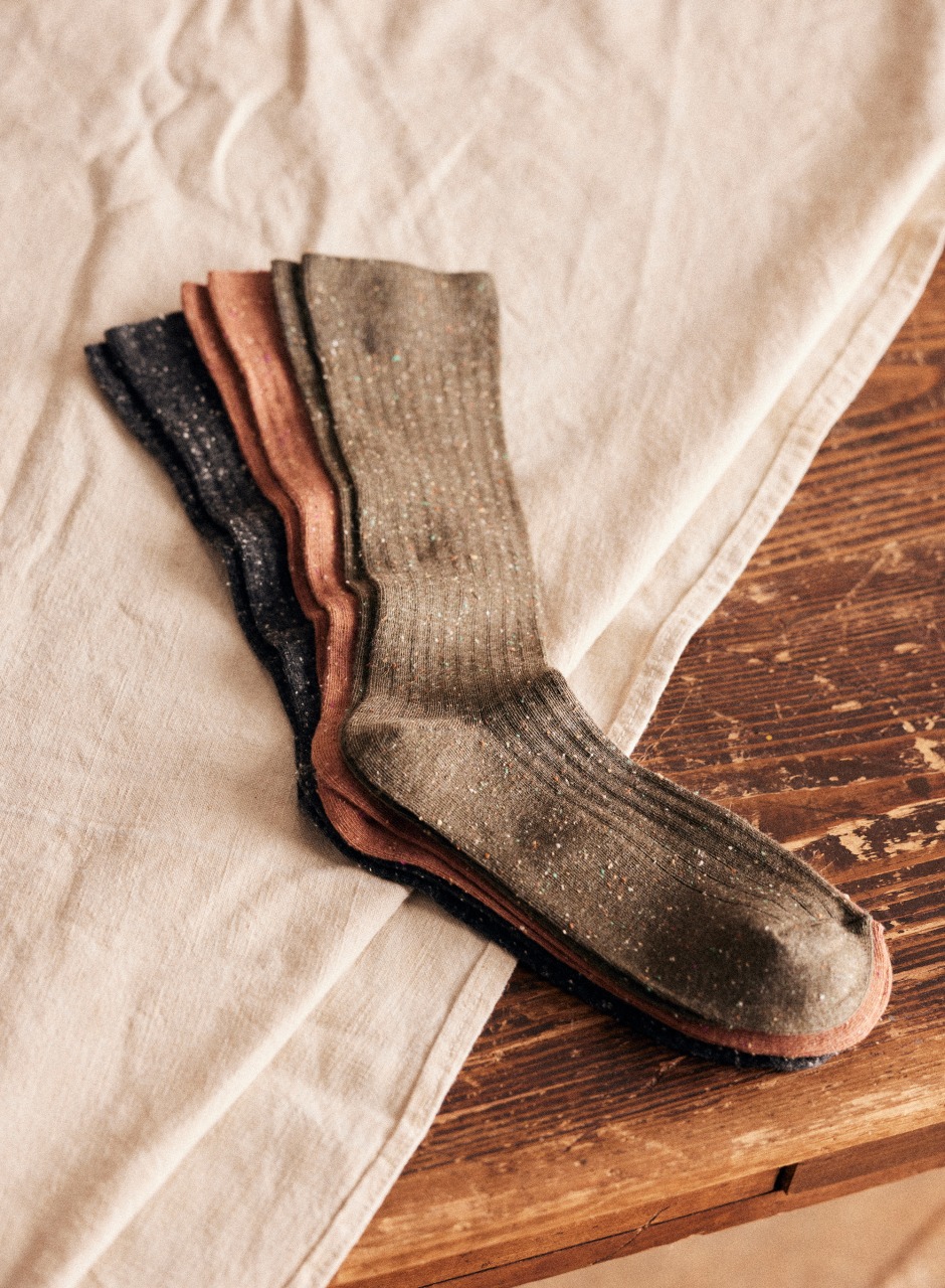 Pack Levitt Socks Beige / Khaki / Anthracite