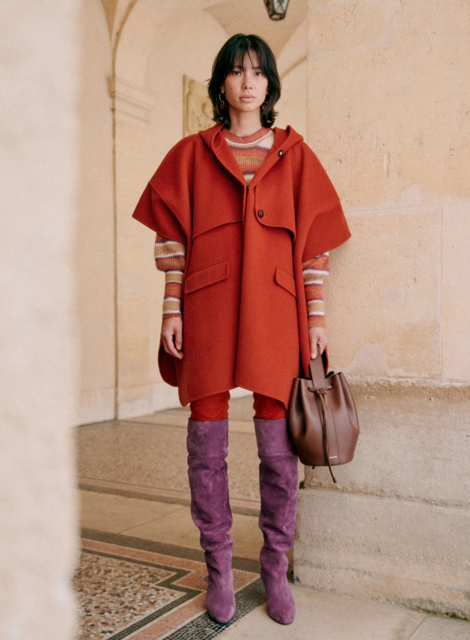 Anaelle Thigh High Boots Mauve