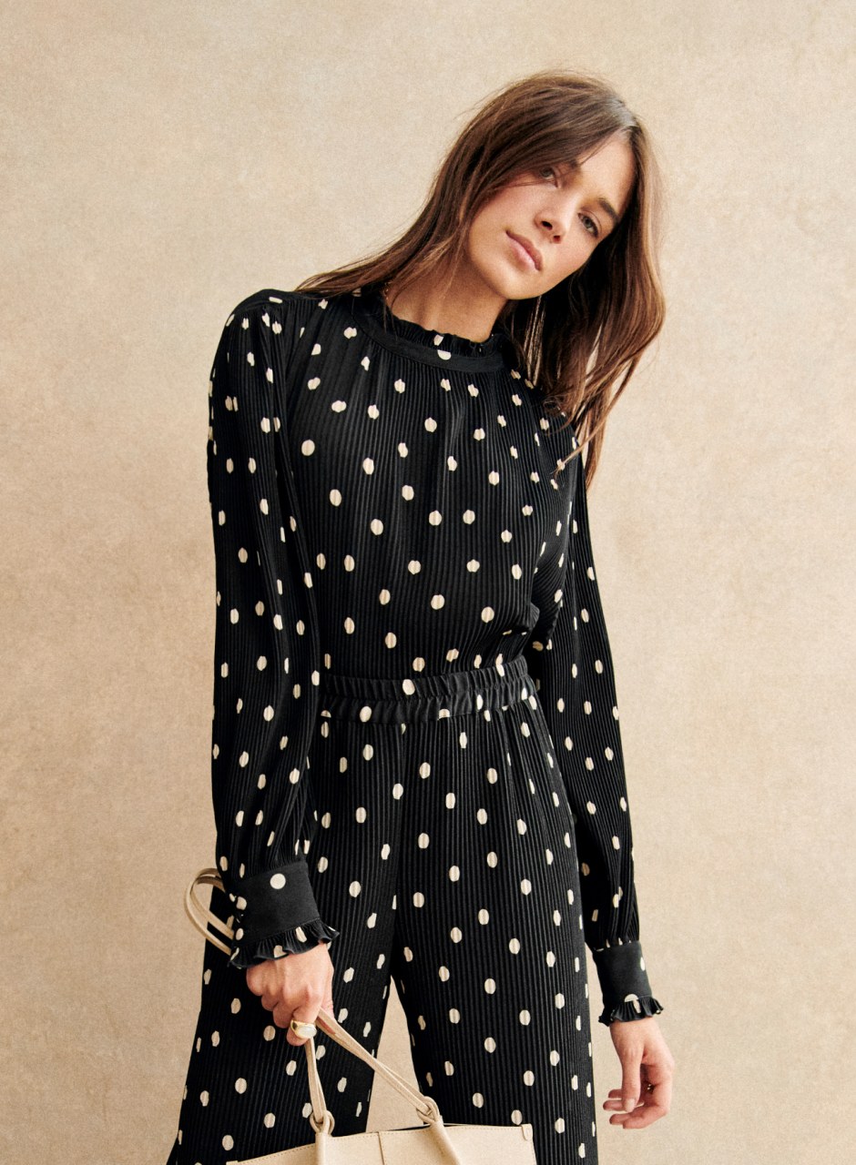 Rosalinda Blouse Polka Dots