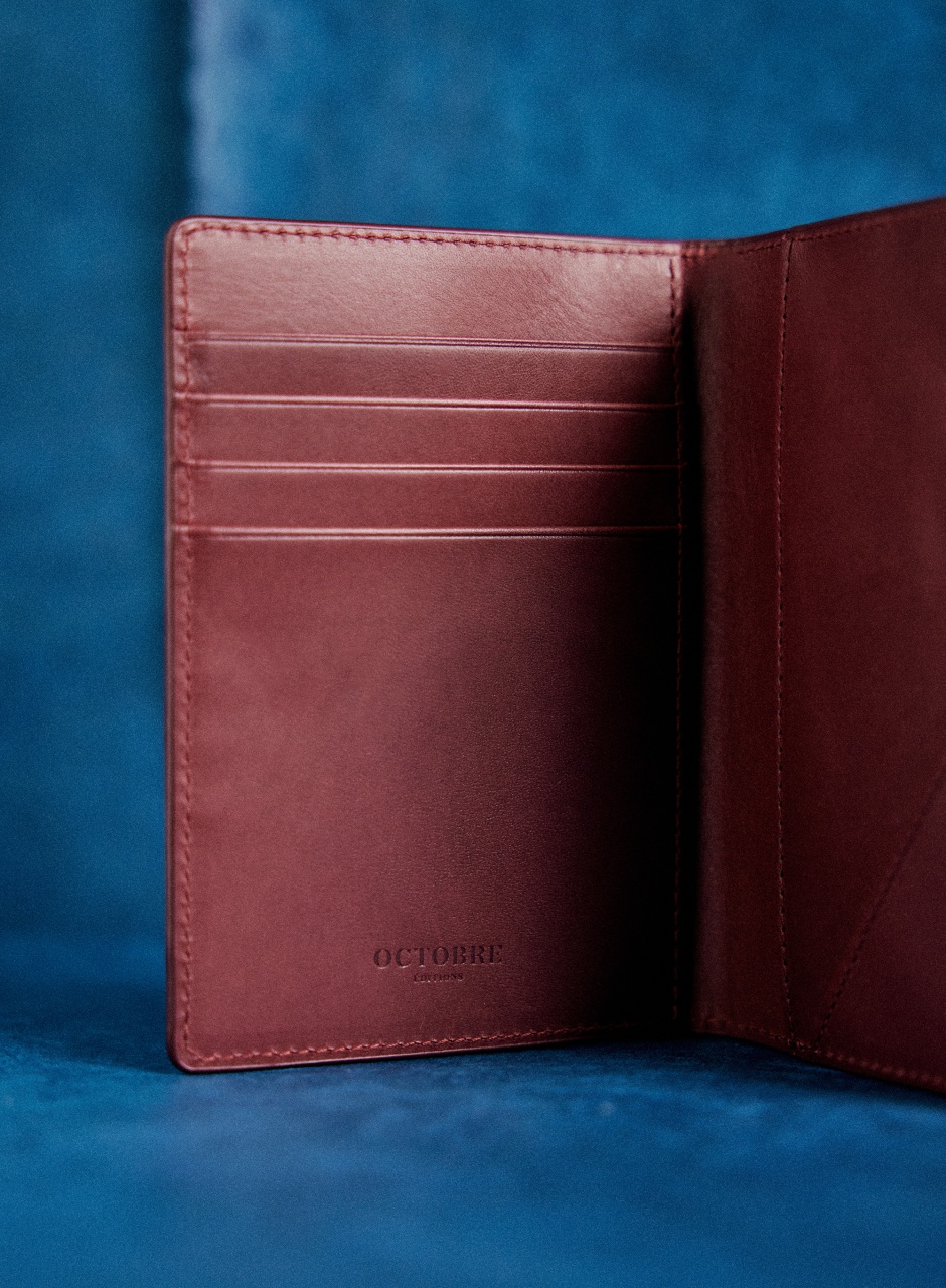 Bryson Passport Holder Burgundy