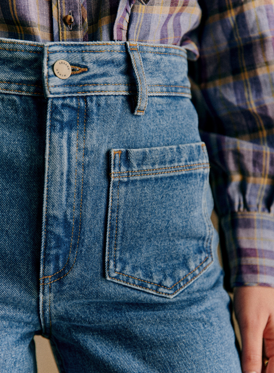 The 70's trousers Baby blue