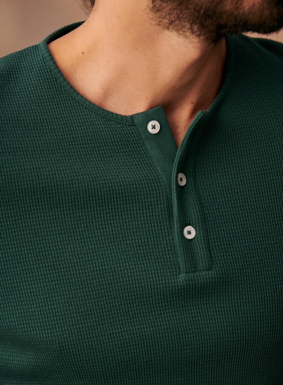 Toney Henley Pine Green